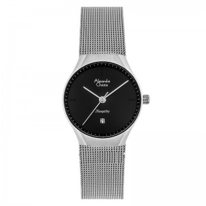 Alexandre Christie Tranquilty AC 8571 Silver Black Lady LDBSSBA